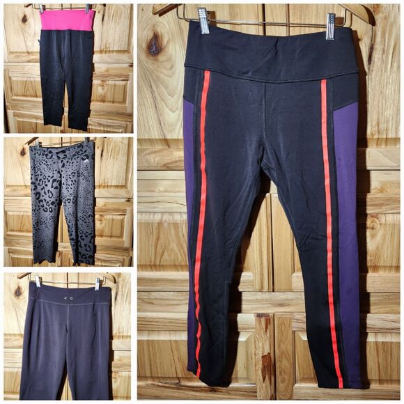 9-Piece Women’s Medium Athletic Bottoms – Pants & Capris Bundle - Picture 3 of 13